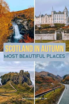 scotland in autumn is the most beautiful places to visit and it's so much fun