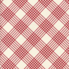 a red and white checkered fabric