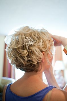 Mother Of The Bride Hair Short, Pastel Shabby Chic, Chic Country Wedding, Mother Of The Bride Hairdos, Wedding Hairstyles For Women, Mother Of The Groom Hairstyles, Bob Wedding Hairstyles, Short Hair Bride, Short Hair Up