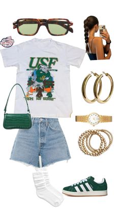 College Fits, Day Outfit, College Outfits, Polyvore Outfits, School Outfits, Fitness Inspo, Game Day