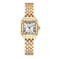 Women'S Watches Fashion Square Watch Brand Ladies Quartz Wristwatch Classic Gold Silver Simple Femme Stainless Steel Band Clocks Square Watches, Watches Women Black, Couple Watch, Gold Watches Women, نظارات شمسية, Womens Watches Luxury, Girls Watches, Luxury Women Fashion, Gold Alloys