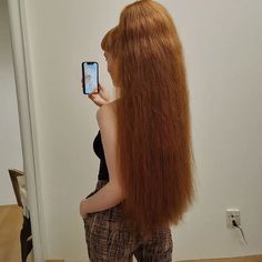 Pretty Red Hair, Long Silky Hair, Beautiful Long Hair, Silky Hair, Redheads, Thick Hair Styles, Red Hair, Long Hair Styles, Hair Styles