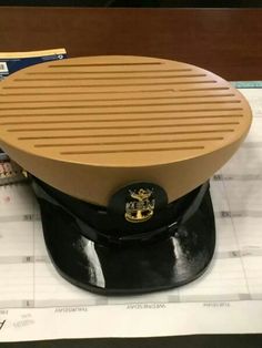 an item is sitting on top of a table