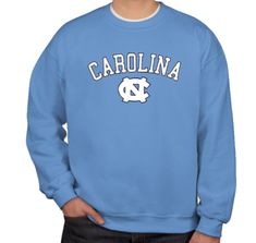 North Carolina Tar Heels UNC Classic Adult Crewneck Sweatshirt Basic Crewneck, Sweatshirt Colors, Tar Heel, North Carolina Tar Heels, College Sweatshirt, Tar Heels, Carolina Blue, Top Selling, North Carolina