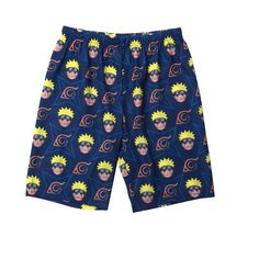 Kids can cuddle up with their favorite ninja whenever they wear this officially licensed Naruto pajama set. The short-sleeve tee features a big colorful graphic of Naruto and his sidekicks, while the included sleep shorts boast an eye-catching repeating pattern of Naruto himself. Crafted from high-quality cotton to keep kids feeling their best overnight, these pajamas provide superior comfort and durability. When it’s time to clean your pajamas, simply machine wash them in cold water with like c Casual Cartoon Print Cotton Sleepwear, Casual Cotton Sleepwear With Cartoon Print, Casual Black Sleepwear With Cartoon Print, Casual Sleepwear With All Over Print, Character Print Summer Sleepwear For Loungewear, Summer Sleepwear With Character Print For Loungewear, Cotton Sleepwear With Character Print In Multicolor, Fun Multicolor Character Print Sleepwear, Playful Summer Sleepwear With Character Print