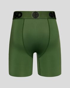 It all started with the signature PSD 7" brief. The 7" inseam and breathable sealed Micro Mesh pouch offers tailored support for maximum comfort. With four-way stretch and durable flatlock stitching, your briefs will stay in place and moving with you no matter what you get into. | PSD Men's Solids - Olive Underwear in Green, Size Small Mesh Pouch, Luxe Lounge, No Matter What, Lounge Pants, Boy Shorts, Briefs, Matter, Stitching, Pouch