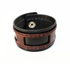 Unique Leather Bracelet! Very comfortable & easy to wear. The leather is cut, punched, stitched and dyed, all by hand. Available sizes: 6.5 inches(16.5 centimeters), 7 inches(17.7 centimeters), 7.5 inches(19 centimeters), 8 inches(20 centimeters). Probably about 4 centimeters(1.57inches) wide. If you have some questions please write! Mens Leather Jewelry, Great Gifts For Women, Great Gifts For Men, Some Questions, Men's Bracelet, Leather Cuffs Bracelet, Black Bracelets, Wrist Cuffs, Mens Jewelry Bracelet