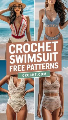 crochet swimsuit patterns for the beach