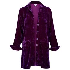 Our stunning hand stitched velvet Kensington shirt/jacket is a relaxed fit featuring a straight hem, side splits and front pockets. Super versatile, wear casually or more formally, dress up or down… great for smart casual.  Looks great buttoned, or worn open as a jacket. Handwash in cold water separately 50% Viscose & 50% Silk Purple Velvet Jacket, Smart Casual Looks, Desired Wardrobe, Country Vibes, Afghan Coat, Moodboard Ideas, Fur Collar Coat, Velvet Shirt, Collar Coat