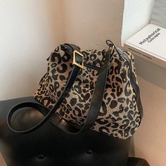 UAKISS - Shoulder Bags for Women Personality Trendy Leopard Y2k Aesthetic Casual Handbags Harajuku All Match Crossbody High-capacity Size:35*26*12CM "Size mearsured by ourselves, sometimes has some errors, but always within 3cm." Y2k Rectangular Bag With Adjustable Strap, Retro Black Bag With Large Capacity, Retro Black Shoulder Bag For School, Y2k Style Black Shoulder Bag For Travel, Y2k Rectangular Shoulder Bag With Adjustable Strap, Retro Black Bag For Everyday Use, Black Retro Bag For Daily Use, Y2k Style Large Capacity Crossbody Bag, Retro Black Bag For Daily Use