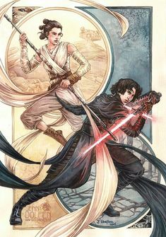 Reylo Fanart, Kylo Ren And Rey, Star Wars Prints, Star Wars Love, Episode Vii, Movies And Series, Star Wars Fan Art, Pinturas Disney, Star Wars Fandom