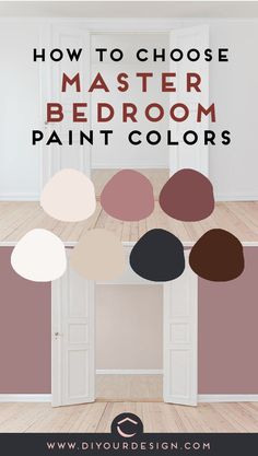 How To Choose Bedroom Colors, Add Color To Bedroom, Bedroom Paint Ideas 2023, Large Bedroom Ideas Master Suite Wall Colors, Calming Bedroom Colors Romantic, Bedrooms Ideas Master Color Schemes, Master Bedrooms Colors, Romantic Bedroom Color Schemes, Popular Bedroom Colors 2023