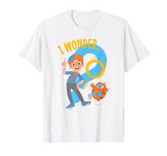 PRICES MAY VARY. Officially Licensed Blippi Apparel for Men, Women, Boys, and Girls – Blippi T-Shirts; Classic Blippi T-Shirts; Vintage Classic Blippi T-Shirts; Christmas Apparel 22M8BC00006A-001 Lightweight, Classic fit, Double-needle sleeve and bottom hem Christmas Apparel, Shirts Vintage, Question Mark, Branded T Shirts, Christmas Outfit, Top Styles, Fashion Branding, Wonder, For Men