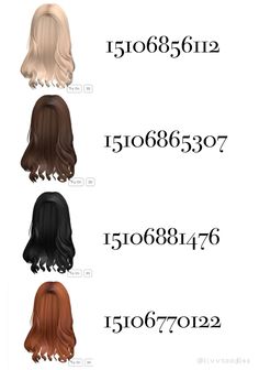 roblox hair codes Cute Bloxburg Hair Codes, Berry Avenue Codes Brunette Hair, Berry Ave Brunette Hair Codes, Bloxburg Hair Codes Ginger, Brunette Hair Codes Berry Ave, Bloxburg Brunette Hair Codes