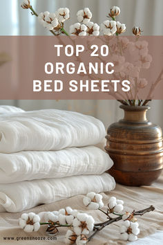 organic bed linen, organic bed sheets, sustainable bedroom, sustainable home Best Color Schemes, Soft Green Color, Organic Cotton Bedding