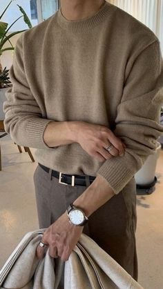 men's fashion/old money style/mans style/ mans outfits Money Clothing, Gentleman Aesthetic, Turtleneck Outfit, Aesthetic Outfits Men, Ideal Type