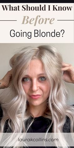 Discover some key considerations about going blonde before taking the plunge! There are factors related to hair health and hair maintenance that you need to be aware of before making the decision to dye your hair blonde.