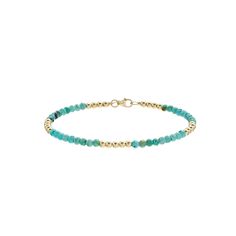 Add a pop of color to your jewelry box with this turquoise and 14k gold beaded bracelet. Click on this JEWELRY & WATCHES GUIDE to learn about fit, styles, materials and more! Add a pop of color to your jewelry box with this turquoise and 14k gold beaded bracelet. Click on this JEWELRY & WATCHES GUIDE to learn about fit, styles, materials and more! FEATURES Length: 7 in. Clasp: lobster-claw Metal: 14k gold Finish: polished Packaging: boxedSTONE DETAILS Stone type: turquoise Total weight: 4.25 ct. Elegant Turquoise Beaded Bracelet, Turquoise Faceted Beads Rondelle Bracelets, Elegant Single Strand Turquoise Bracelet, Everyday Turquoise Gemstone Bracelets, Everyday Turquoise Beaded Bracelet, Turquoise Beaded Bracelets With Gold Beads, Turquoise Beaded Bracelets With Gold Accents, Dainty Turquoise Bracelet, Turquoise Bead Bracelet