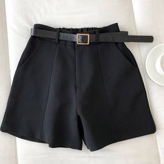 Shipping: Worldwide Express Shipping AvailableDelivery time: 7-15Days Fast ShippingReturns: Fast refund, 100% Money Back Guarantee.Brand Name: CELEB SHIJIADecoration: ButtonPant Style: RegularFit Type: StraightStyle: CasualMaterial: CottonOrigin: Mainland ChinaWaist Type: HIGHGender: WOMENItem Type: ShortsClosure Type: Zipper Fly High-waisted Solid Color Shorts For Work, Black High Waist Solid Color Shorts, High-waisted Shorts For Work, Black Wide Leg Shorts With Elastic Waistband, Black Wide-leg Shorts With Elastic Waistband, Chic Black Wide Leg Shorts, Chic Black Wide-leg Shorts, High Waist Office Shorts For Spring, Black High Waist Bottoms