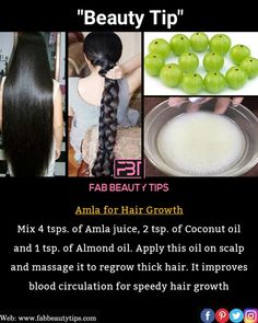 Amla is a natural immunity booster and that is why it's considered the most preferred hair care ingredient. It contains oodles of essential fatty acids, which strengthen hair follicles, giving your hair strength and luster. Its high iron content and the presence of potent antioxidants; its ellagic, gallic acid and carotene content improve blood circulation around the scalp thereby stimulating hair growth. For Thick Hair Growth, Tips For Thick Hair, Rosemary For Hair, Stimulating Hair Growth, Apple Cider Vinegar Uses, Thick Hair Growth, Strengthen Hair Follicles, Strengthen Hair, High Iron