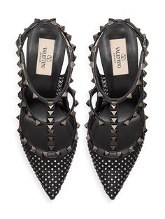 Find VALENTINO Rockstud Mesh Pumps With Crystals And Straps 100mm on Editorialist. Valentino Garavani Rockstud mesh pumps with straps and crystal appliqué. Tone-on-tone-finish studs Calfskin straps and trim Adjustable straps Heel height: 100 mm / 4 in. Made in Italy. Valentino Garavani. Color: Black. Size: 7. Pumps With Straps, Valentino Pumps, Valentino Rockstud, Silver Mirrors, Shoe Game, Strap Heels, Valentino Garavani, Calf Skin, Adjustable Straps