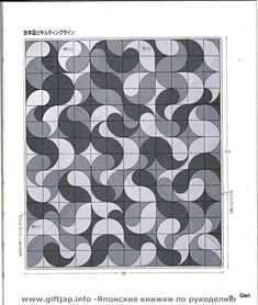 a black and white pattern with circles on it