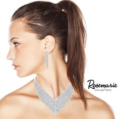 Bridal Jewelry – Rosemarie Collections Wedding Day Jewelry, Formal Accessories, Rhinestone Bridal, Geometric Jewelry, Hypoallergenic Earrings, Jewelry And Accessories, Here Comes The Bride, Modern Bride, Pink Crystal