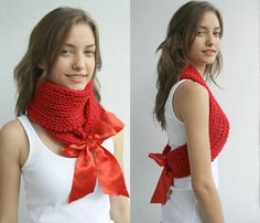 FREE SHIPPING Red Scarf Shawl Neckwarmer   gift for by denizgunes, $45.00 Winter Gift Knitting Pattern, Knitted Winter Scarves As Gift, Red Winter Scarves For Gifts, Red Winter Scarves Perfect For Gifts, Red Winter Scarf Gift, Red Winter Scarf Perfect For Gifts, Winter Crochet Knitting Pattern For Gift, Winter Gift Crochet Knitting Pattern, Winter Crochet Knitting Pattern