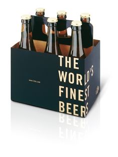 the world's finest beer is in a box