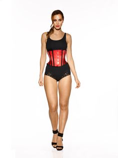 Vollers Waist Hugger Waist Training Corset Hour Glass, Cotton Twill