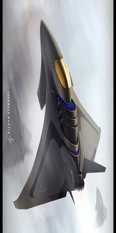 Sci Fi Aircraft, Fighter Jet Concept, Future Aircraft, Spacecraft Design, Stealth Fighter