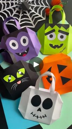 13K views · 804 reactions | 🎃👻 Trick-or-treat in style with these DIY Halloween treat pockets! 

Perfect for little ghouls and goblins to carry their candy haul. 🧛‍♂️🕸️ 

Which character is your favorite? 🎃👻 
Comment below👇 

Don’t forget to tag us when create your own Halloween pocket. Follow for more @craftishcorner 🩷💛💙
.
.
.
.
.
.
#HalloweenCrafts #DIYTreatBags #SpookySeason #halloweenideas #halloweendiy #halloweenpapercrafts #halloween #treatpockets #treatsbags #treats #spooky #spookytreats #halloweentheme #halloweenprojects #halloweendecor #astrobrights | CraftISH corner Candy Haul, Diy Halloween Treats, Which Character Are You, Halloween Decorations For Kids, Halloween Paper Crafts, Diy Treats, Spooky Treats, Us When, Autumn Crafts