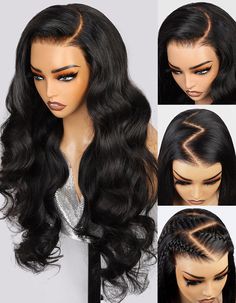 This Ishow PPB™ Wear Go 7x6 HD Lace Closure Wig is the perfect way to achieve a loose body wave hairstyle. Its 7*6 lace closure provides a natural and seamless appearance, while the human hair construction ensures a realistic look and feel. Pre-plucked for easy wear, this wig is ready to go in seconds. Product Details Brand: Ishow Hair Hair Material: human hair from one donor Hair Color: Natural Black Color Texture: Loose Body Wave Length: 14-30 Inch Available (Hot Selling Length:26 Inch) Densit Body Wave Wig Hairstyles, Loose Body Wave, Wave Hairstyle, Wig Styling, Closure Wigs, Frontal Wig Hairstyles, Curly Lace Front Wigs, Body Wave Wig, Body Wave Hair