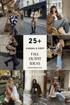 Trendy Outfits For Autumn 2024, Cute Weekend Outfits Fall, Fall 2024 Sweater Trends, Autumn 2024 Outfits Women, Autumn Outfits Casual Chic, October Outfits Women, Autumn Outfits 2024 Trends Casual, Casual Autumn Outfits 2024, Trendy Outfits 2024 Autumn