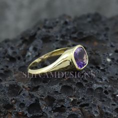 Main Stone: Natural African Amethyst Metal Purity: Solid 925 Sterling Silver Metal Color: Bright Silver & More Option Gemstone Weight: 3.50 carets Silver Weight: 5.80 grams Gross Weight: 6.10 grams Gemstone Size: 10x10mm ----------------- gift for father, gift for dad, fathers day ring, ring for dad, Amethyst Gemstone Signet Ring As Gift, Amethyst Gemstone Signet Ring For Gifts, Wedding Gemstone Open Signet Ring, Formal Amethyst Rings With Bezel Setting, Yellow Gold Amethyst Crystal Ring For Wedding, Wedding Open Ring Signet With Gemstone, Classic Amethyst Birthstone Ring For Wedding, Heirloom Amethyst Ring With Bezel Setting, Heirloom Style Purple Promise Ring