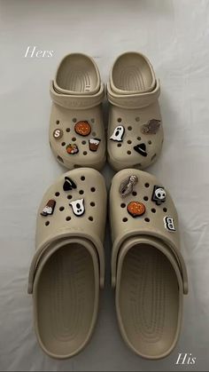 Halloween Crocs, Crocs Aesthetic, Crocs Outfit, Crocs Fashion, Dr Shoes, Couple Shoes, My Bf, Matching Couple Outfits, Hype Shoes