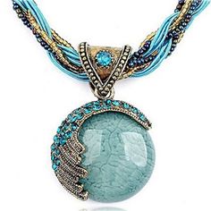 Category:Necklaces; Season:Spring,Winter,Fall,Summer; Gender:Women's; Quantity:1PC; Style:Ethnic Style,Vintage,Archaistic; Jewelry Type:necklace; Occasion:Street,Dailywear,Weekend,Outdoor,Daily,Holiday; Material:Alloy; Color:Green,Blue,Red; Pattern:Geometry; Front page:FF; Listing Date:06/15/2022; Length: Vintage Bohemian Style, Bohemian Necklace, Healing Crystals, Bohemian Jewelry, Jewelry Necklace, Stone Necklace, Statement Jewelry, Gemstone Pendant, Reiki