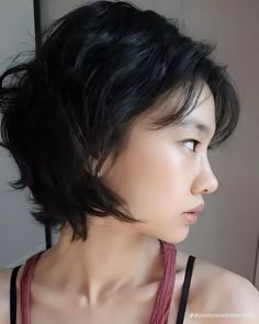 Short Hair Icon, Hoyeon Icons, Short Hair Tomboy, Short Grunge Hair, Really Short Hair, Asian Short Hair, Hair Inspiration Short, Hair Icon