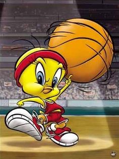 an image of a cartoon character playing basketball