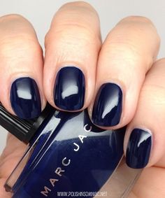 Marc Jacobs New Wave Marc Jacobs Nail Polish, Wave Nails, Navy Colour, Nail Envy, Colorful Nail Designs, Get Nails