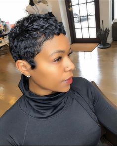 Tamron Hall Haircut 2023, Relaxed Hairstyles, Finger Waves Short Hair, Short Relaxed Hairstyles, Black Hair Short Cuts, Short Black Hair, Short Sassy Haircuts, Short Hair Images, Natural Hair Short Cuts