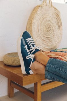 The Original Ibiza - Classic - Marine Blue | Women's Sneakers – Soludos Comfortable Blue Leather Sneakers, Casual Leather Sneakers For Everyday, Everyday Summer Sneakers With Gum Sole, Summer Everyday Sneakers With Gum Sole, Comfortable Leather Sneakers For Everyday, Low-top Sneakers With White Sole For Everyday Use, Everyday Summer Sneakers With Textured Sole, Everyday Sneakers With Textured Sole And Round Toe, Everyday White Sole Sneakers With Round Toe