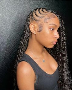 Girls Braided Hairstyles Kids, Knotless Braid, Box Braid Hair, Hairstyles For Teens, Hairstyles Pictures, Hairstyle Idea, Black Ponytail Hairstyles, Braids Hairstyles Pictures, Cute Box Braids Hairstyles