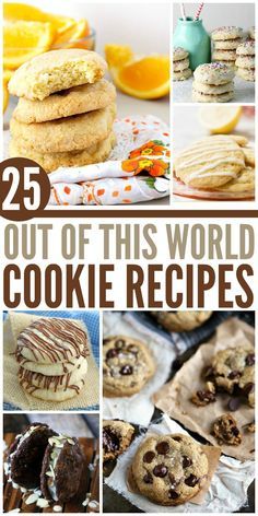 25 out of this world cookie recipes