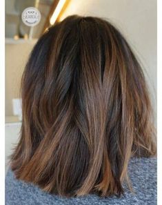 Hair Short Styles, Trendy Hair Color, Hair Color Highlights, Balayage Brunette, Ombre Hair Color, Short Styles, Shoulder Length Hair, Hair Short