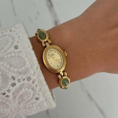 Vintage Women Watch, Gold Watch, Gemstone Watch, Dainty Watch, Vintage Watch, Dainty Gold Watch, Womens Gold Watch, Womens Watch, Watch Gift - Etsy Vintage Watches Women Gold, Delicate Watches Women, Women Vintage Watch, Dainty Vintage Jewelry, Gold Vintage Watch Women, Dainty Gold Watch Women, Vintage Dainty Watch, Small Watches Women Vintage, Vintage Bracelet Watch