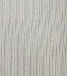 a close up view of a white fabric textured with pinstripe pattern on an off - white background