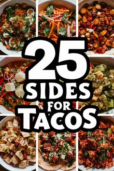 25 side dishes for tacos