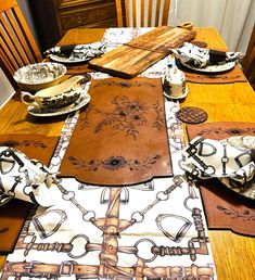 Make a Beautiful Equestrian, Rustic or Classy but Definitely Unique statement with a Heavy leather short table Runner.  (25" long 12" Wide) This Rustic Runner is made with a floral pattern and will coordinate with different styles from Equestrian to Rustic,  Western, Country to Boho styles. Great as a stand Alone Piece or to serve as something to accentuate any floral centerpiece, or to act as a Highlight for Holiday Dishes. So many Uses!  Th leather is approximately 7 oz with which is thick and Table Runner Centerpiece, Table Decor Rustic, Short Table Runner, Holiday Table Decor, Leather Table, Short Table, Holiday Dishes, Holiday Table Decorations, Floral Centerpiece