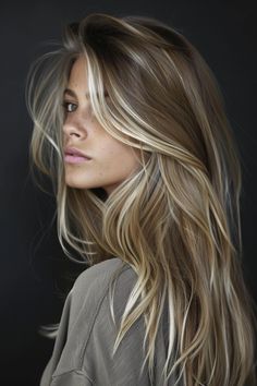 Fine Highlights Blonde, Fine Blonde Highlights, Baby Highlights Blonde, Natural Blonde With Highlights, Hair Cuts For Fine Hair, Brunette Blonde Hair, Highlights On Blonde Hair, Hair Colours Blonde, Summer Blonde Highlights